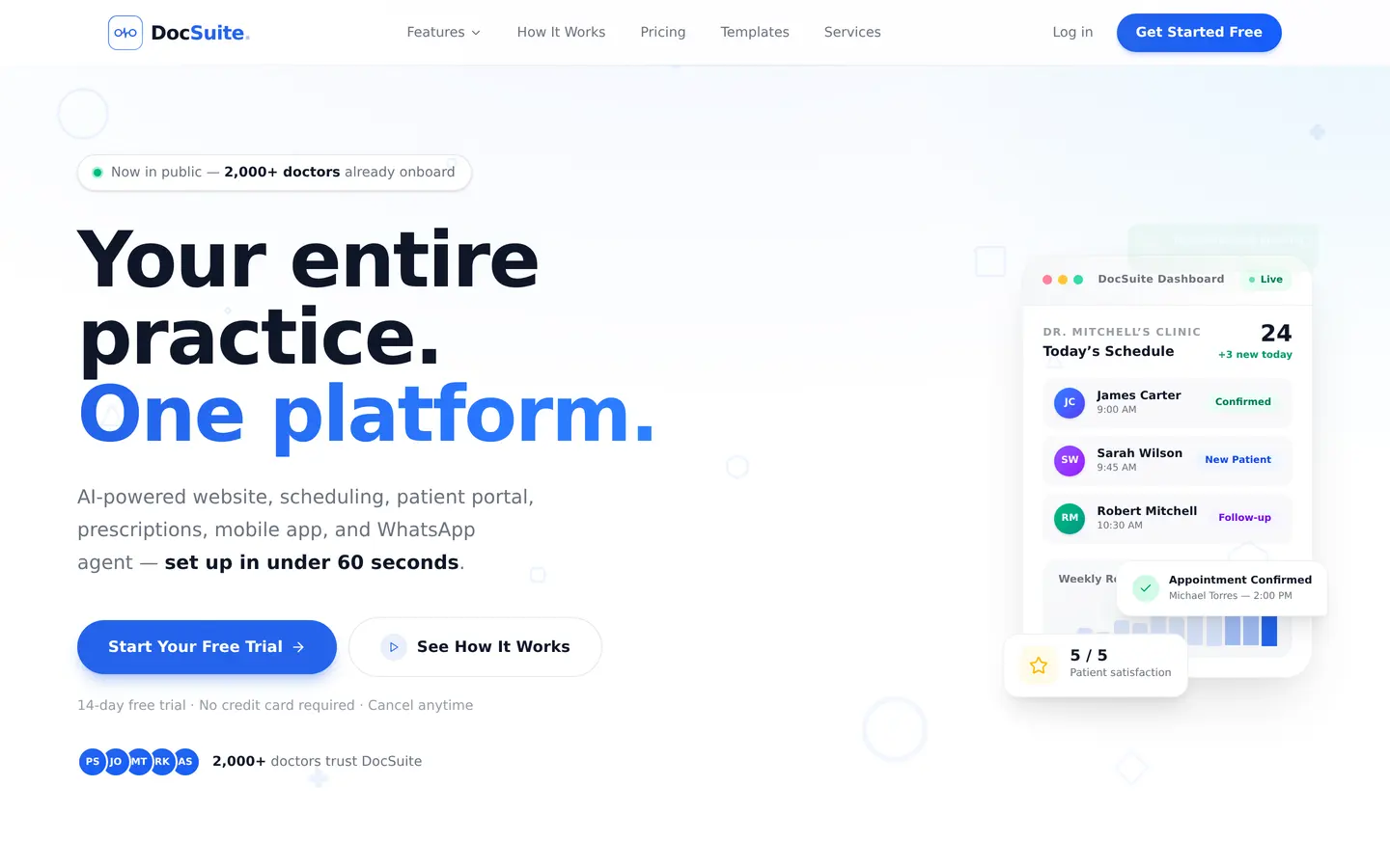 DocSuite interface