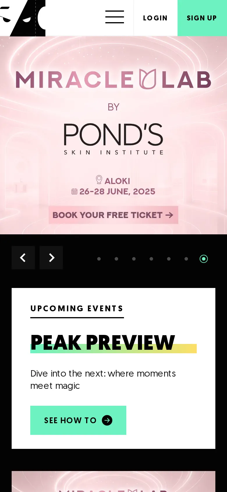 Tix Ninja on mobile